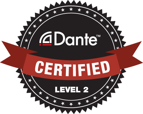 Dante Level 2 certification